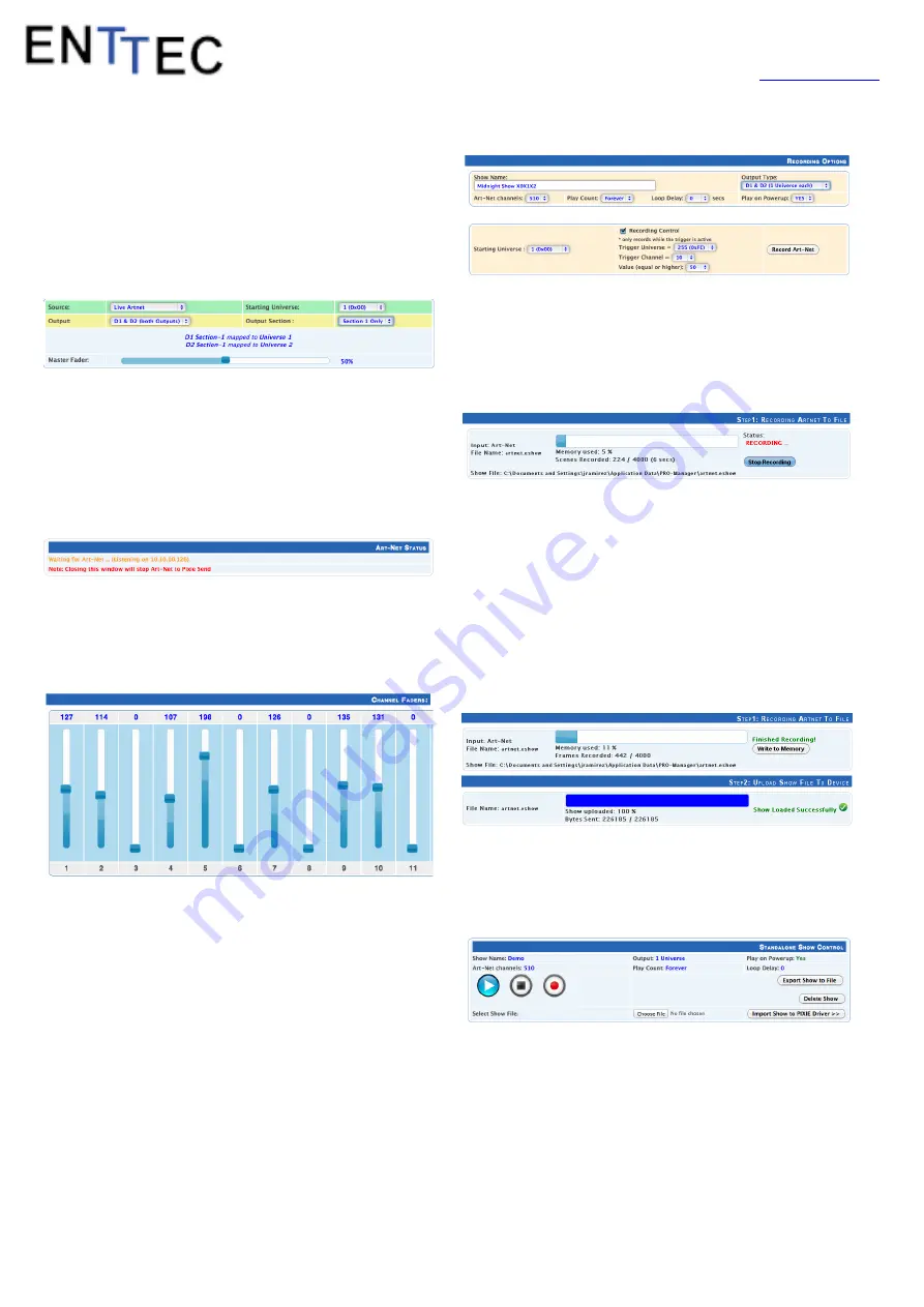 Enttec PIXIE DRIVER 5V Скачать руководство пользователя страница 6