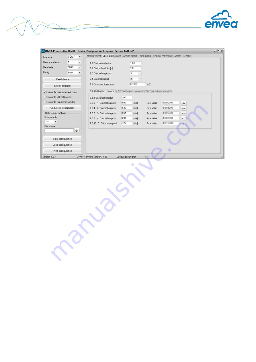 envea AirFlow P Operating Instructions Manual Download Page 31