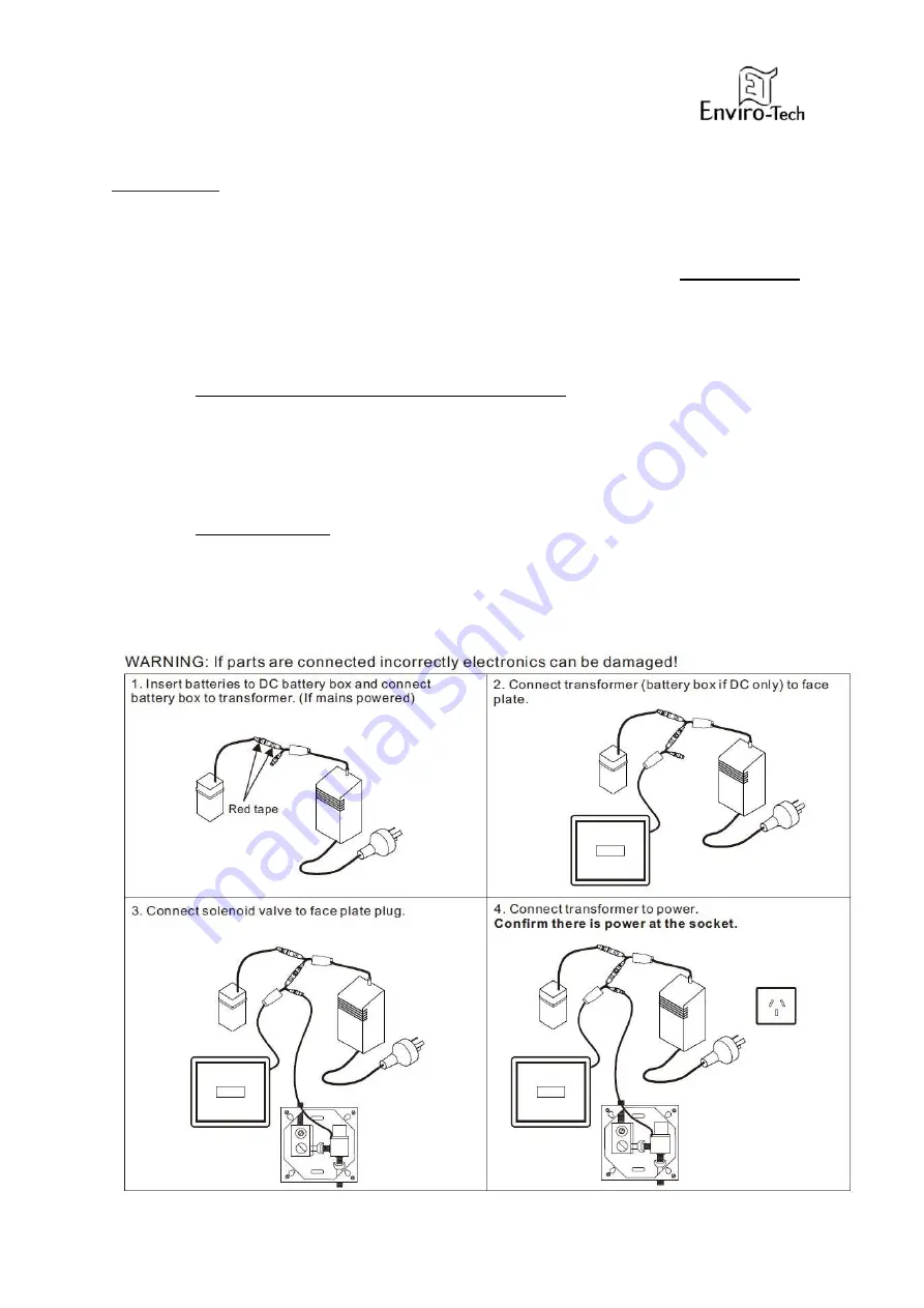 enviro-tech ET3-12 Installation Download Page 1