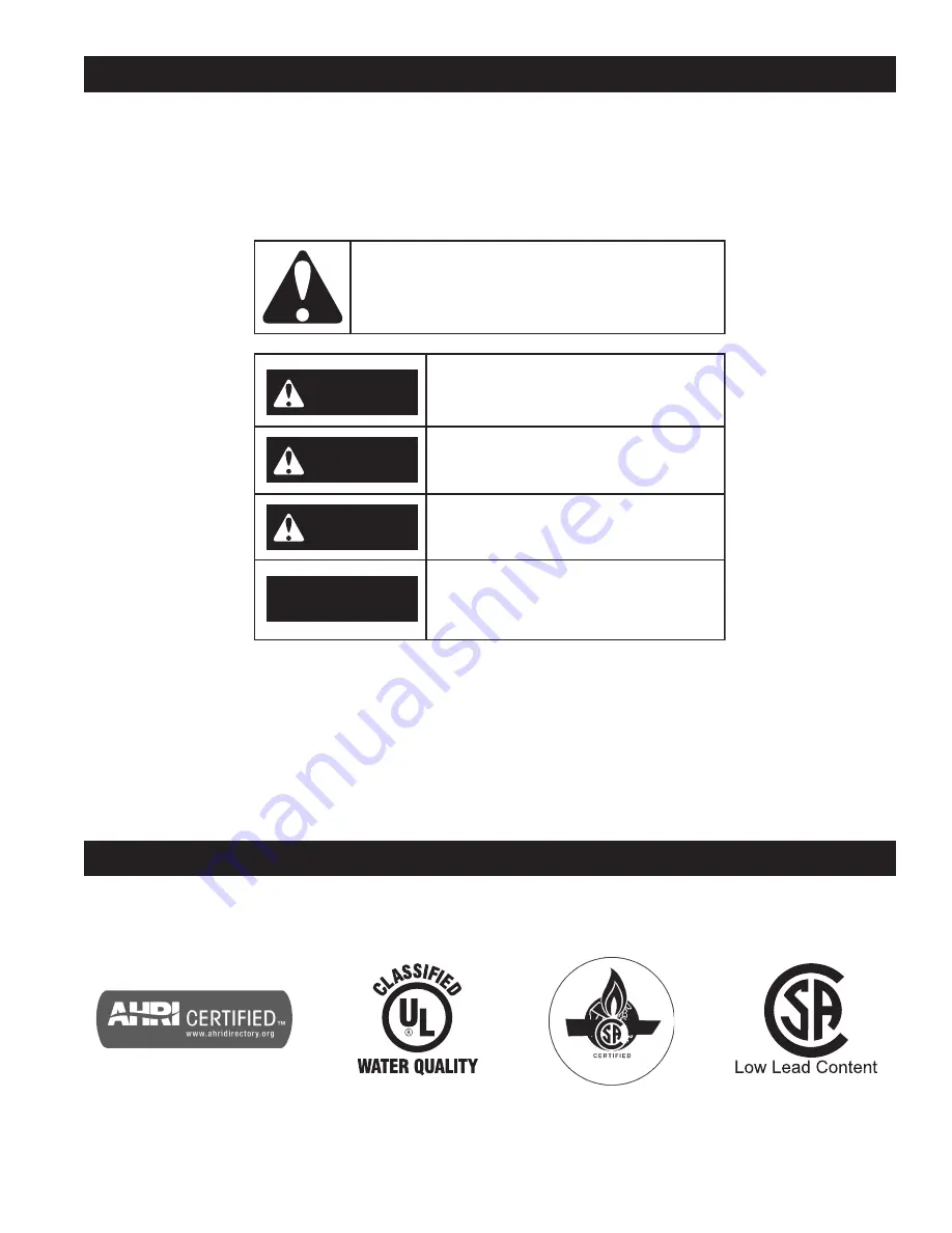 Enviro 6G50100 NPDVH02 Instruction Manual Download Page 3