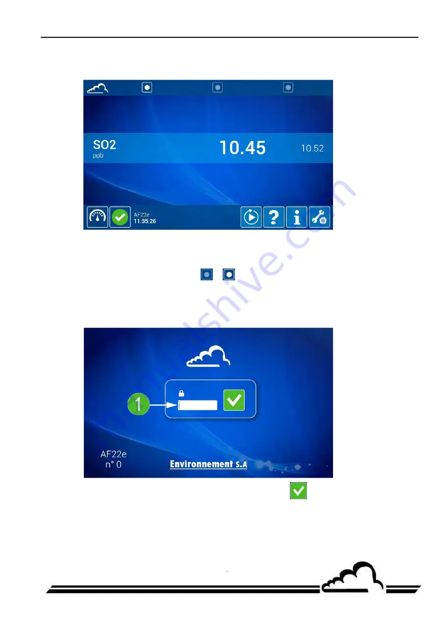 Environnement AF22e Technical Manual Download Page 47