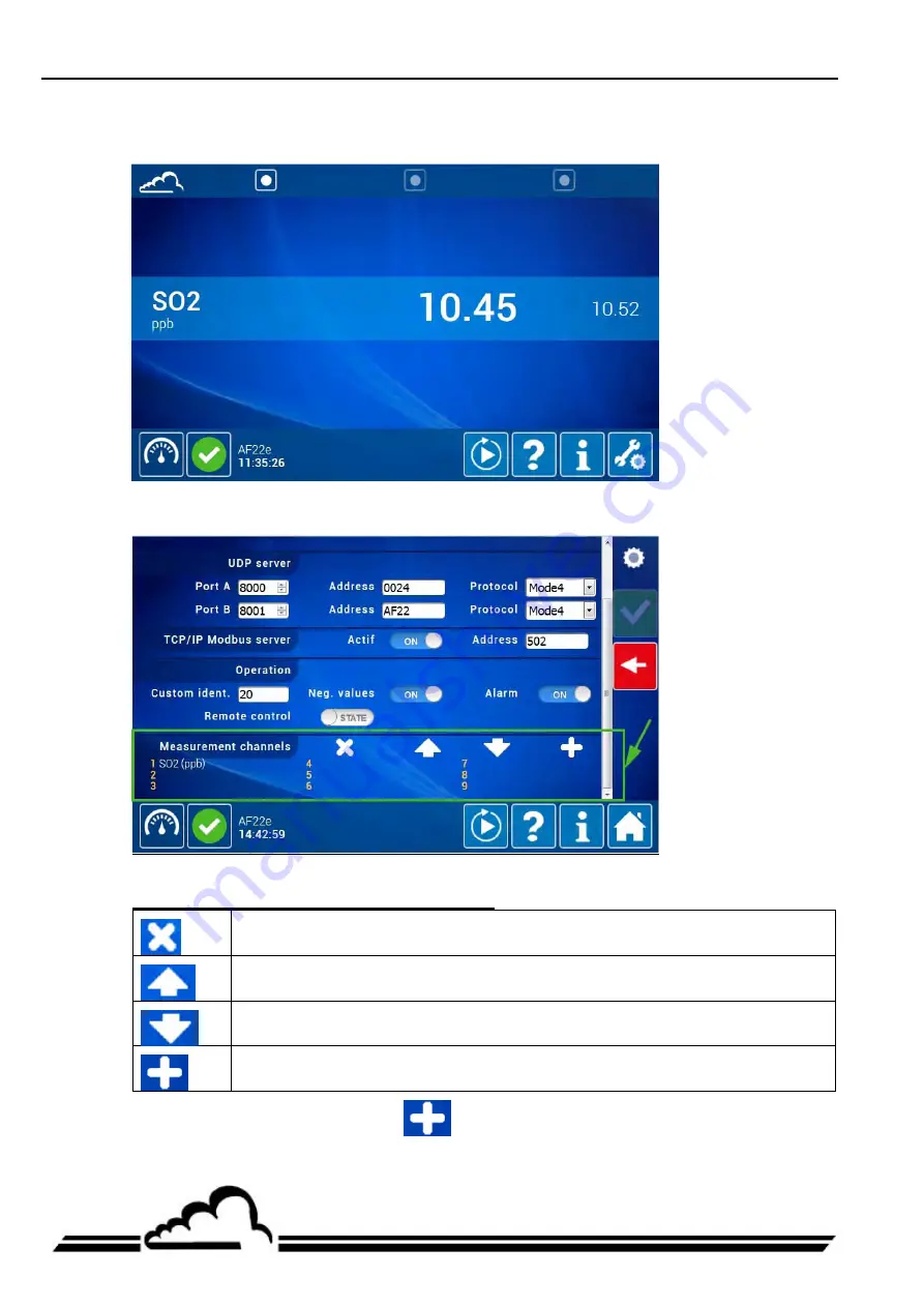 Environnement AF22e Technical Manual Download Page 54