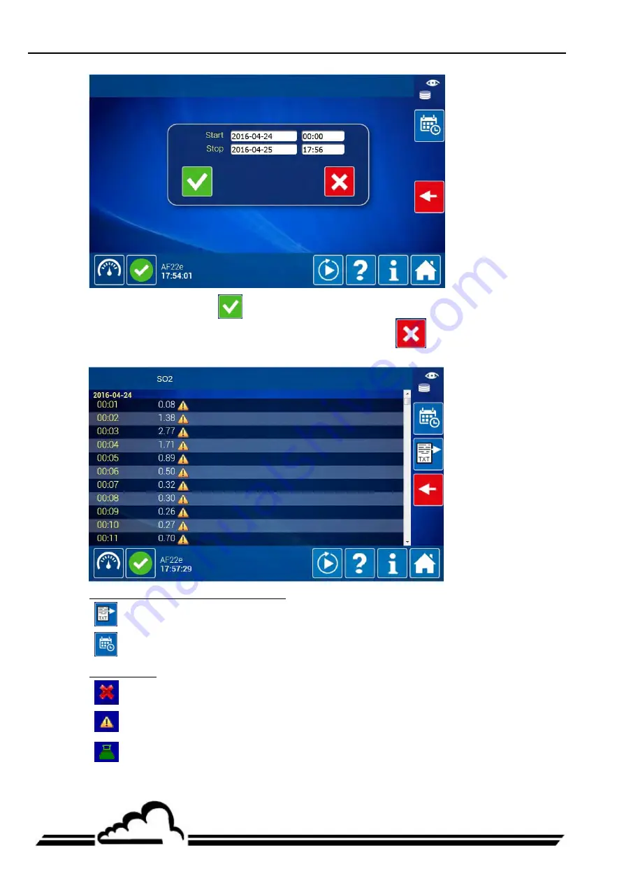 Environnement AF22e Technical Manual Download Page 64