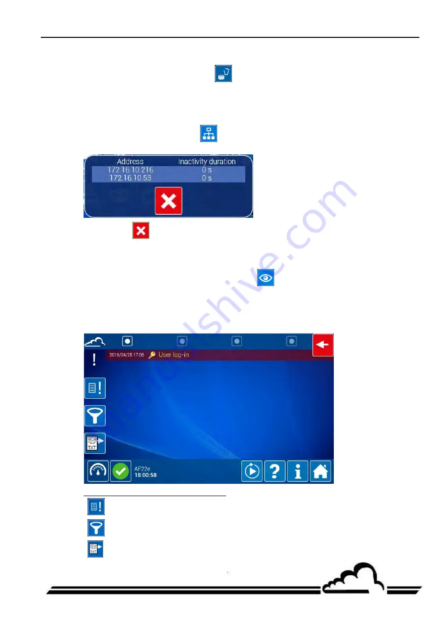 Environnement AF22e Technical Manual Download Page 65