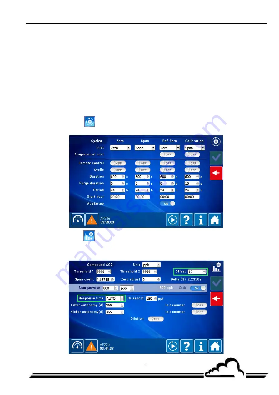 Environnement AF22e Technical Manual Download Page 79