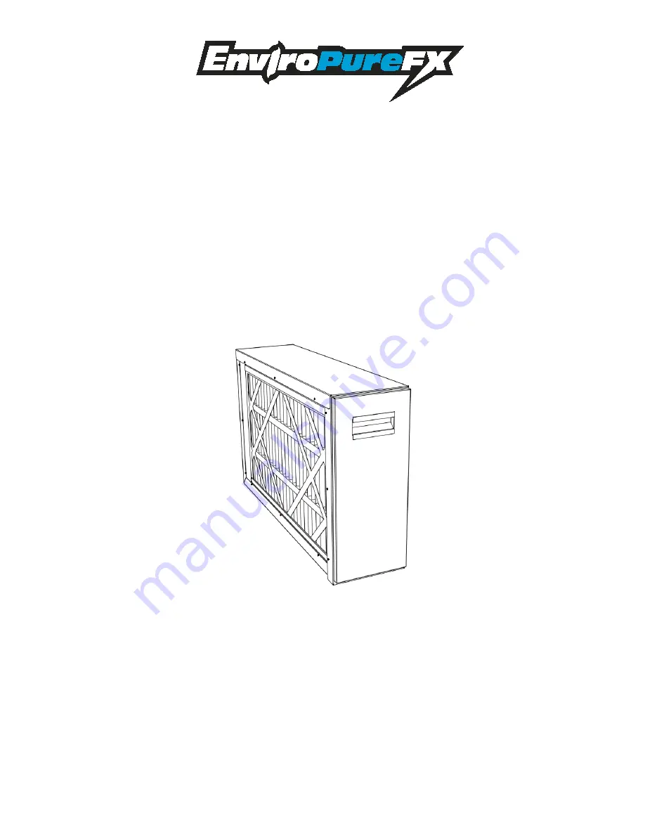 EnviroPureFX EPFX MA11-1428-FA Owner'S Manual Download Page 1