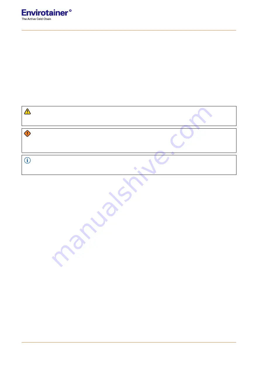Envirotainer 140007R Скачать руководство пользователя страница 8
