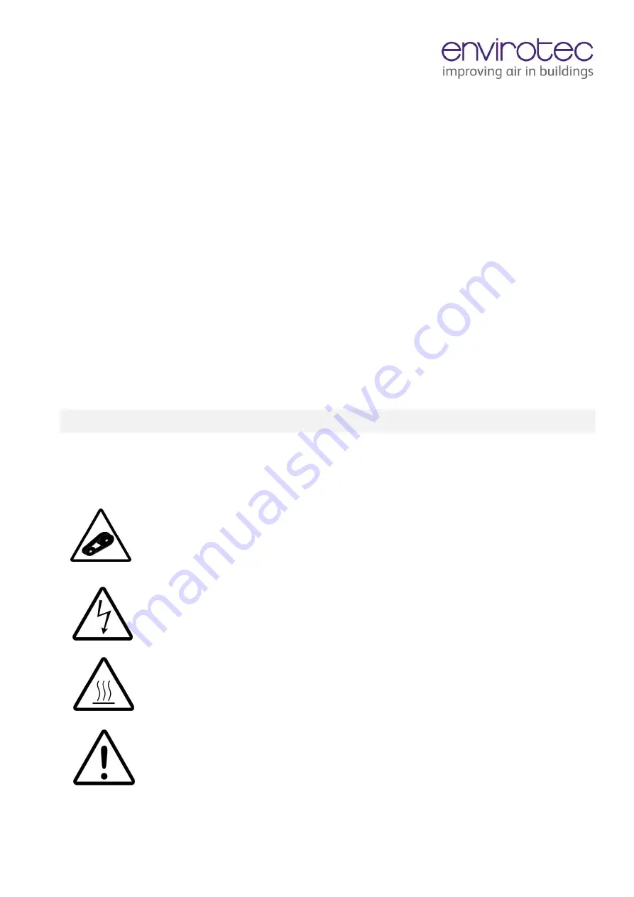 Envirotec ES D15-HP Installation, Operation & Maintenance Manual Download Page 4