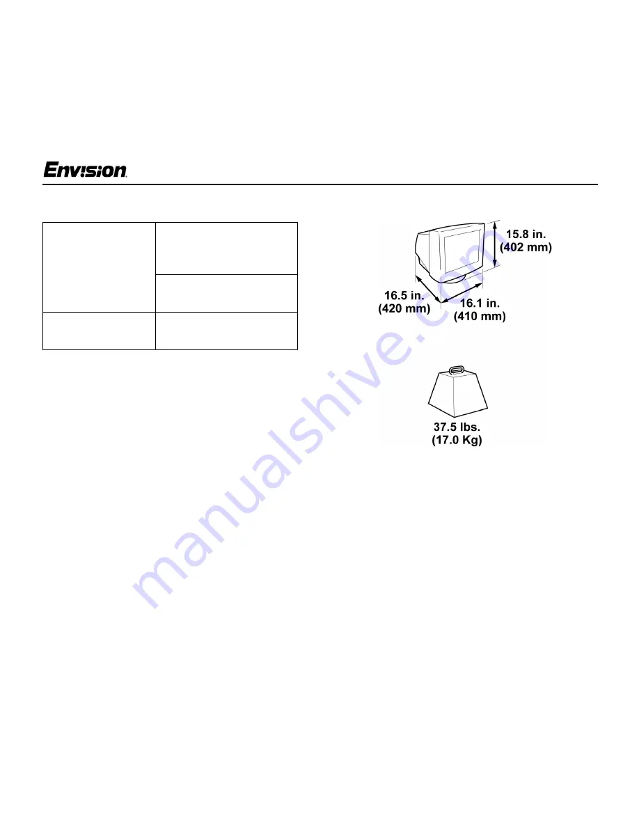 Envision 31MY02 Скачать руководство пользователя страница 13