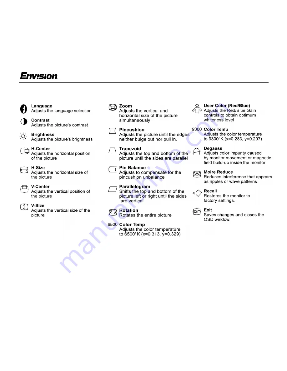 Envision EN-770e Скачать руководство пользователя страница 9