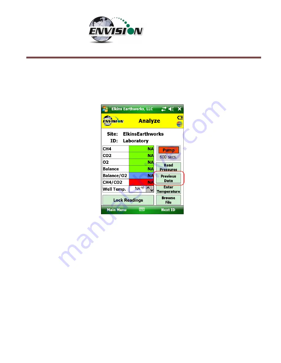 Envision ENV100 User Manual Download Page 67