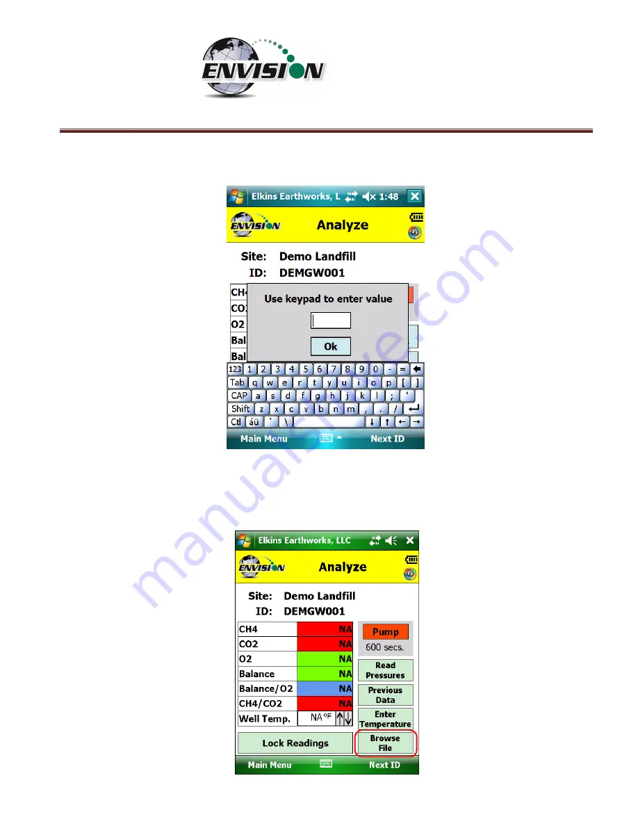 Envision ENV100 User Manual Download Page 70