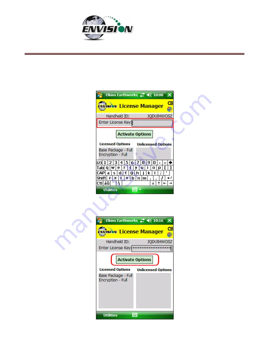 Envision ENV100 Скачать руководство пользователя страница 119