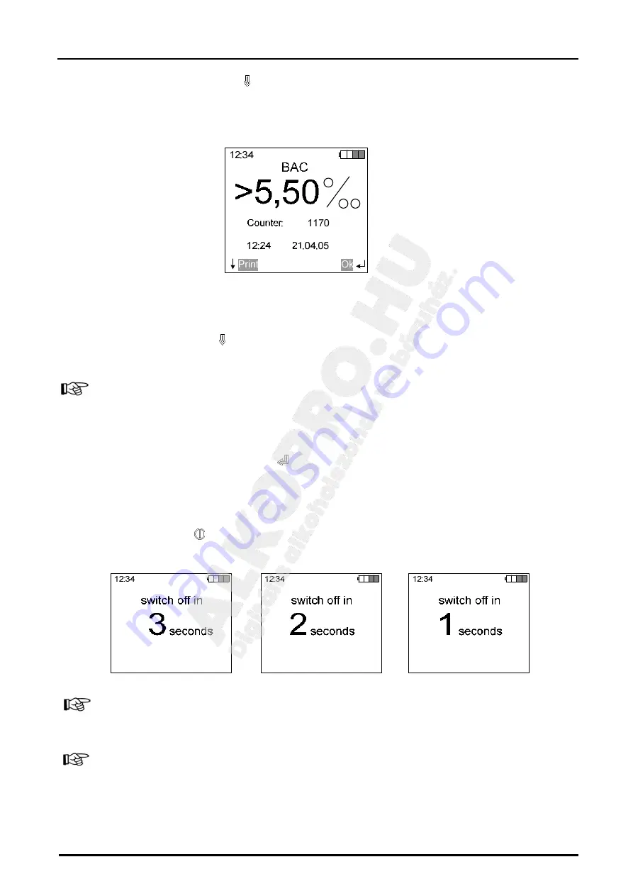 Envitec AlcoQuant 6020 Operating Instructions Manual Download Page 12