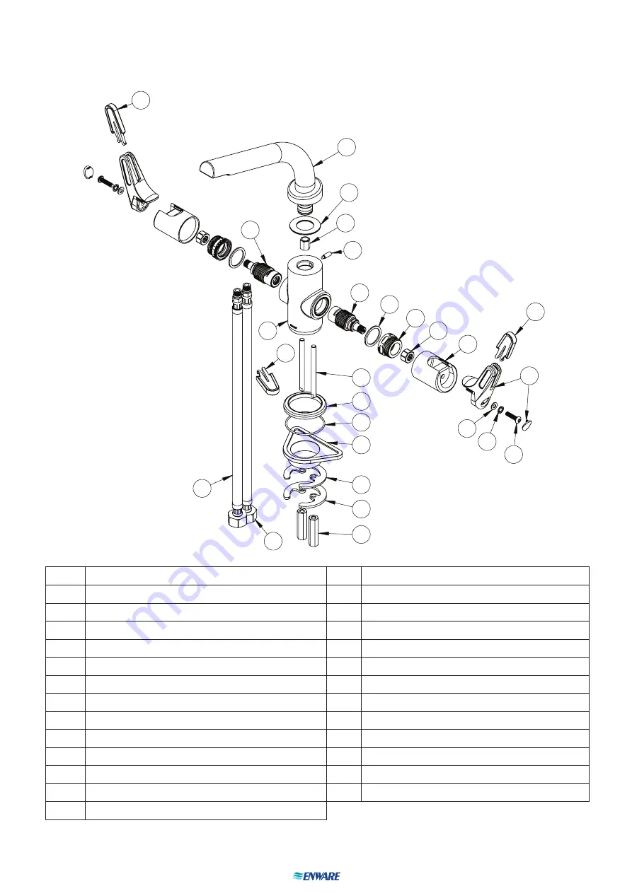 enware WELLBEING Series Installation & Maintenance Instructions Manual Download Page 14