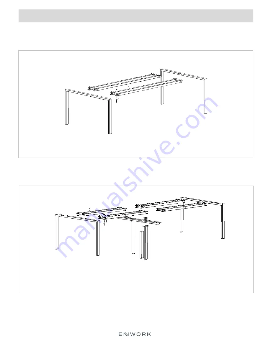 Enwork eBench Table Installation Instruction Download Page 5