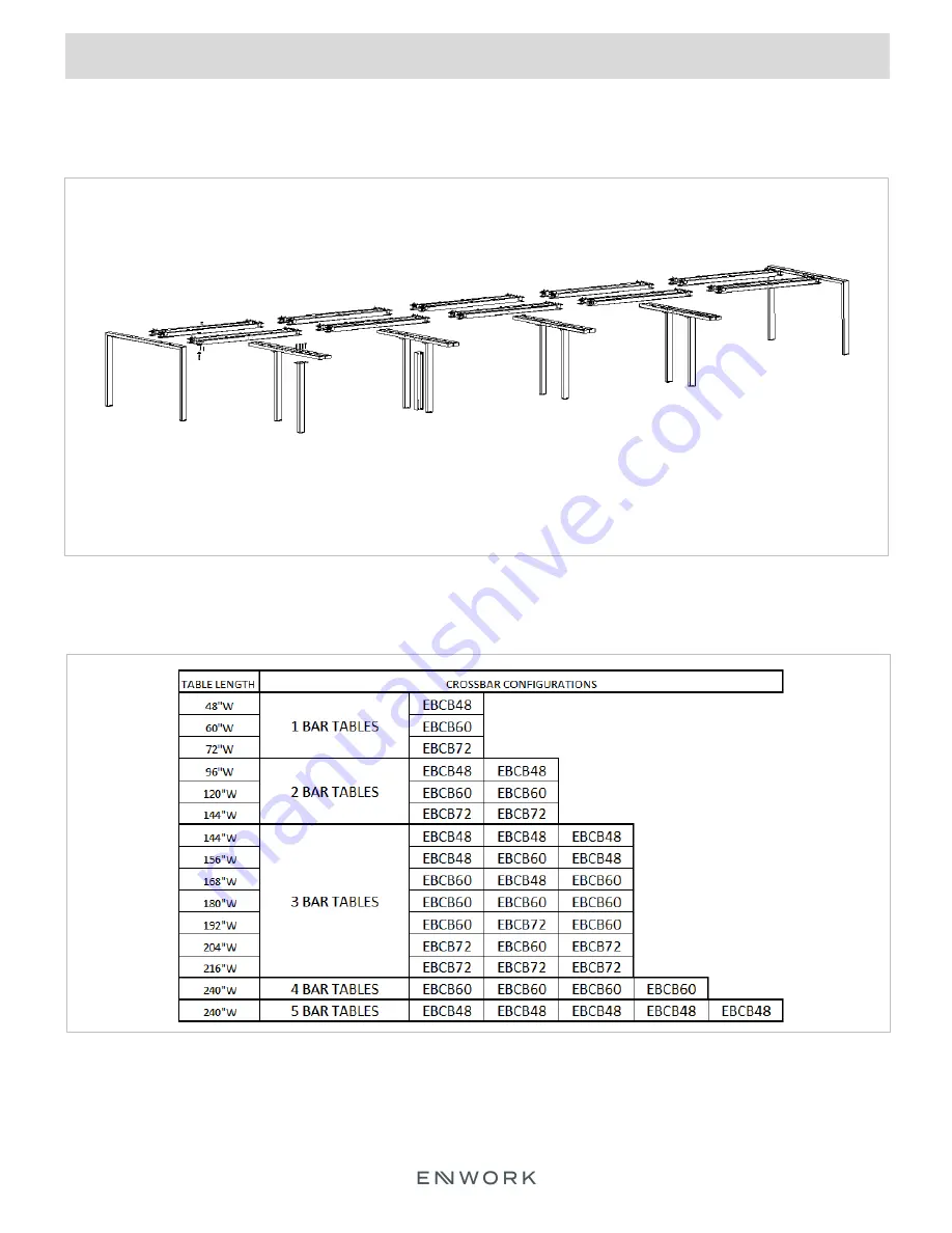 Enwork eBench Table Installation Instruction Download Page 7