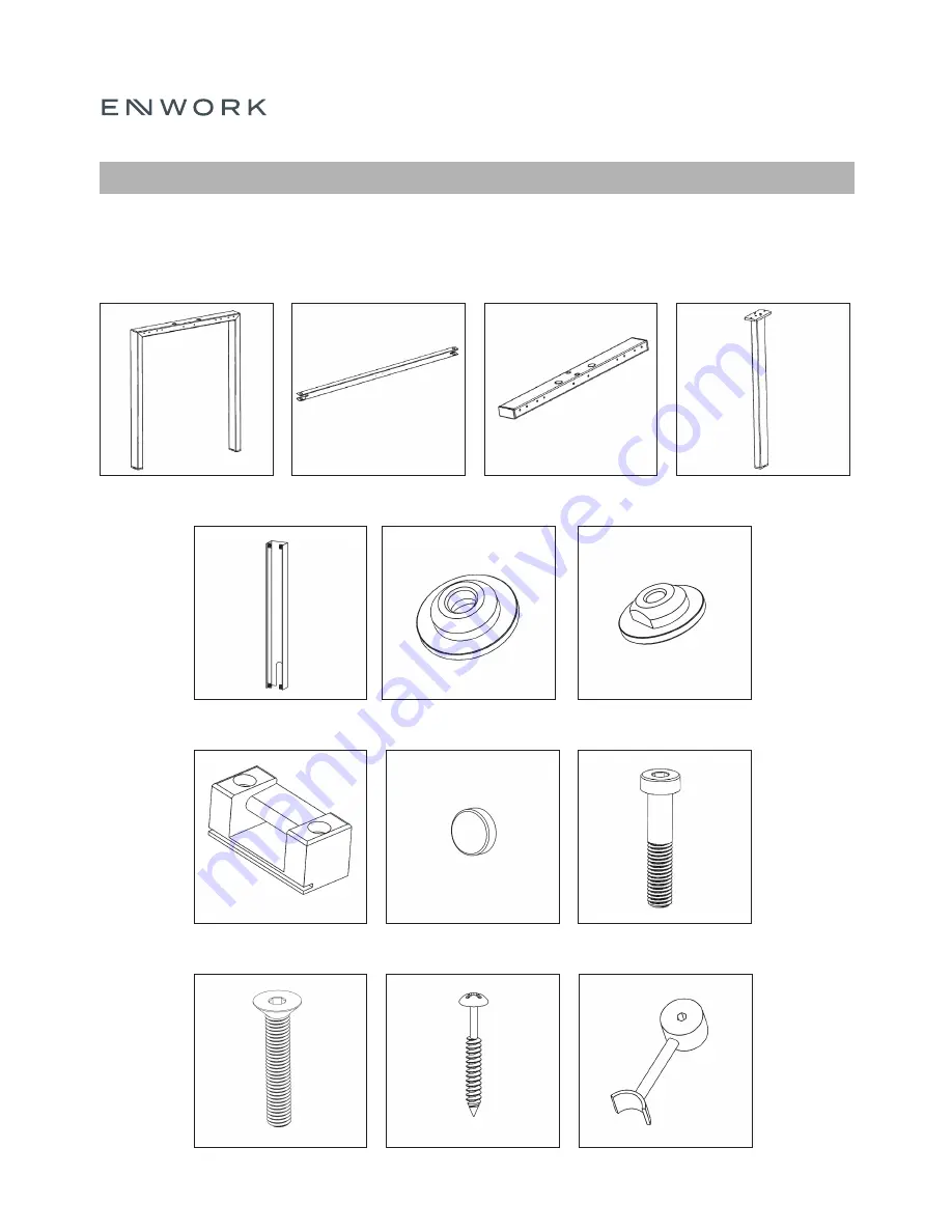 Enwork eBench Table Скачать руководство пользователя страница 2