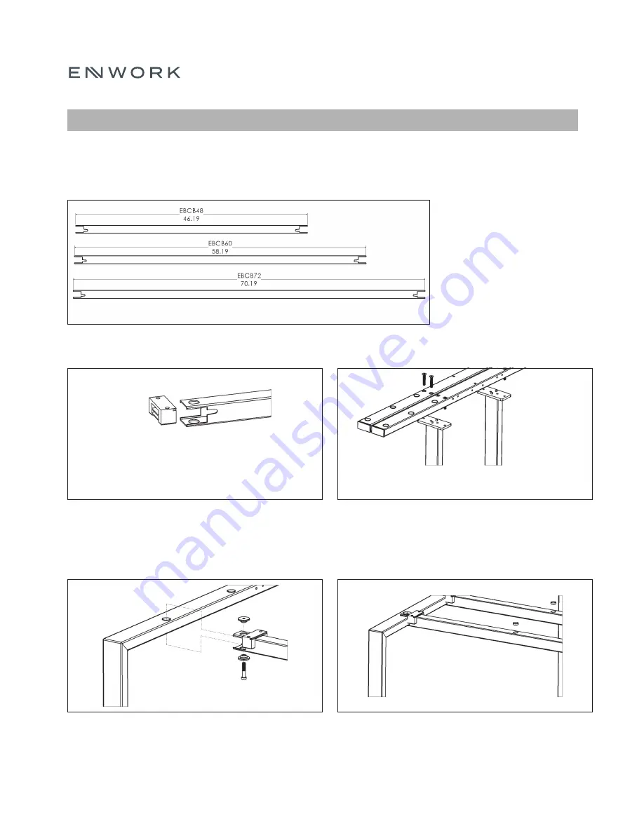 Enwork eBench Table Скачать руководство пользователя страница 5