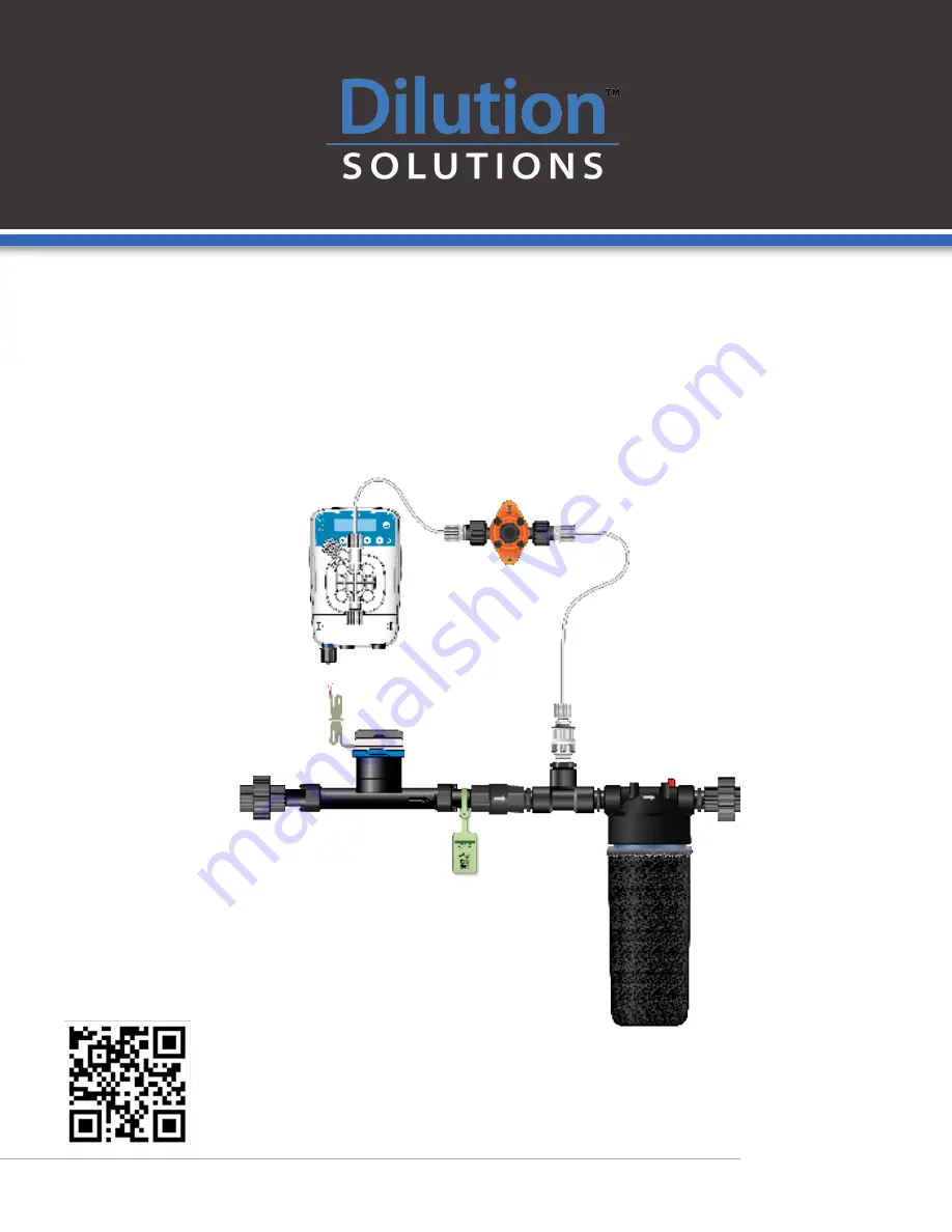 EONE Dilution SOLUTIONS MDE0110MF.75KIT Manual Download Page 1