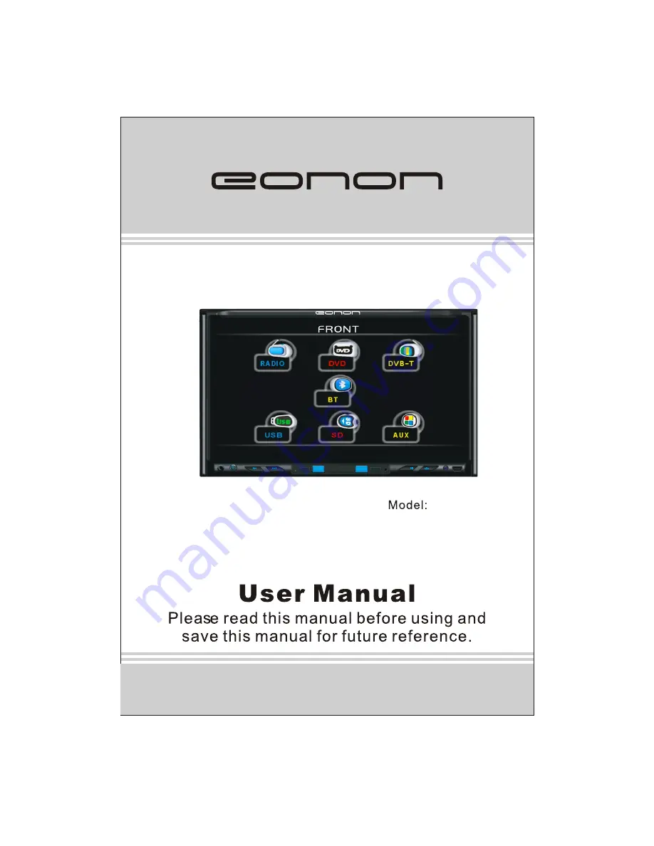 Eonon D2203D User Manual Download Page 1