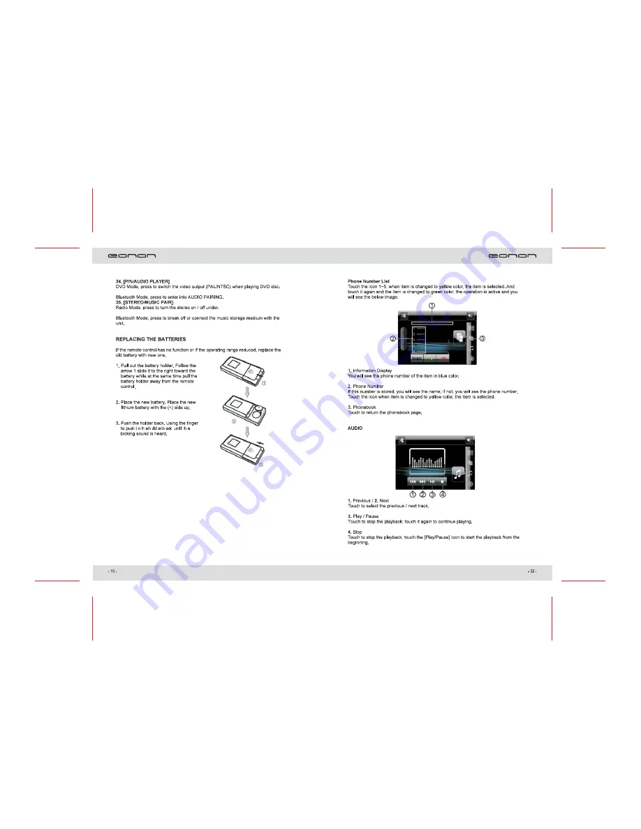 Eonon D2205 User Manual Download Page 18