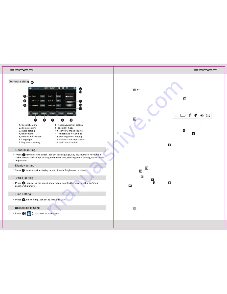 Eonon D2210 User Manual Download Page 7