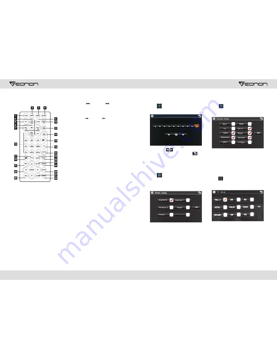 Eonon D5110M User Manual Download Page 8