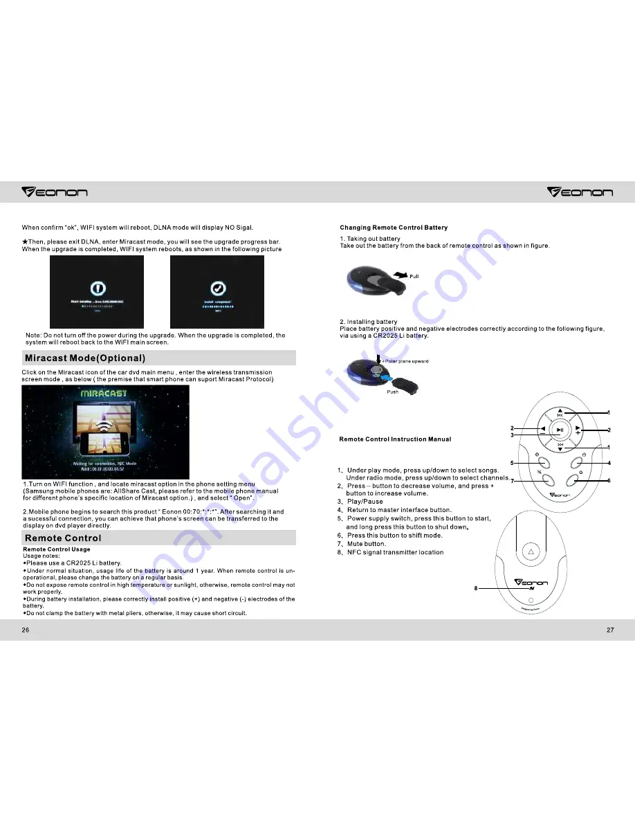 Eonon D5160 User Manual Download Page 15