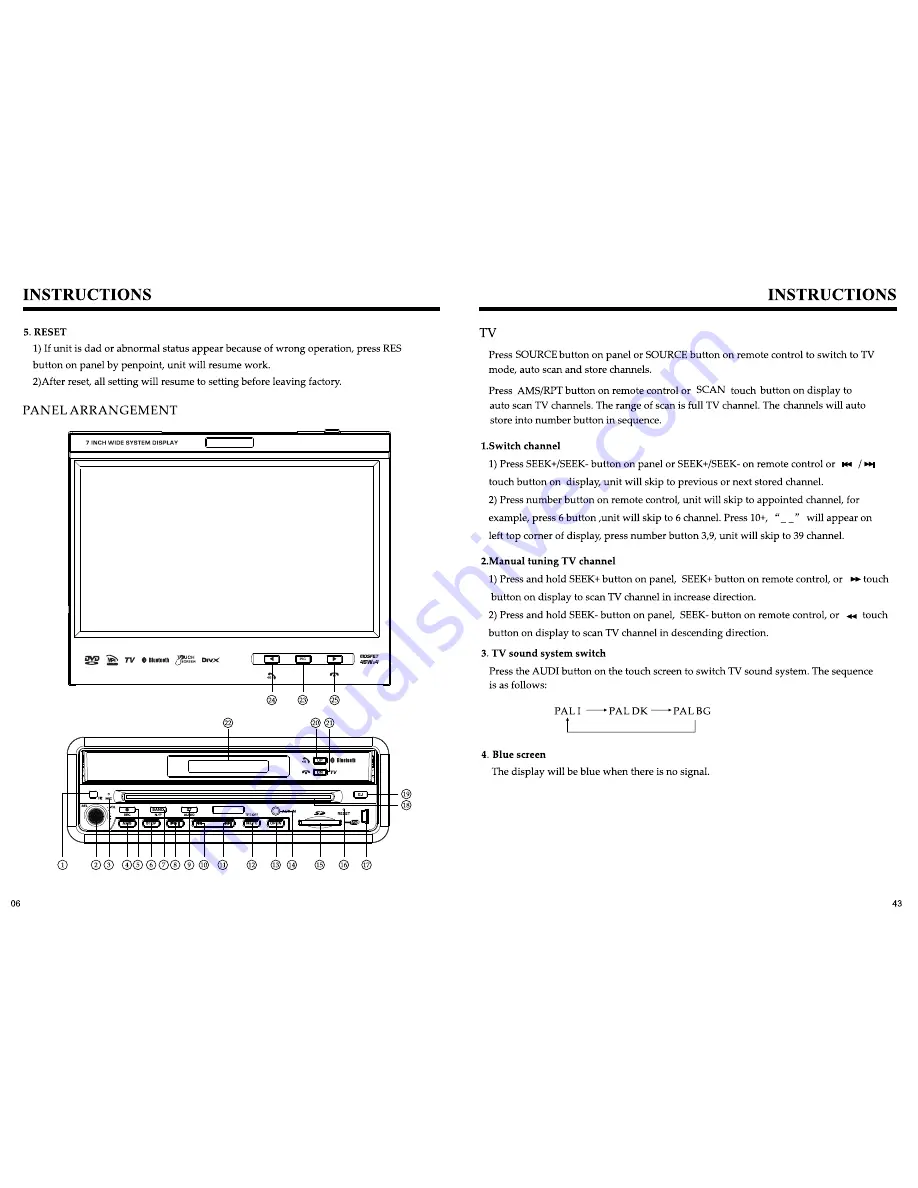 Eonon E0837 Instructions Manual Download Page 6