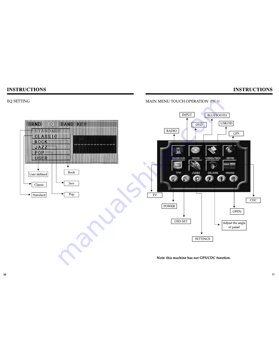 Eonon E0837 Instructions Manual Download Page 11