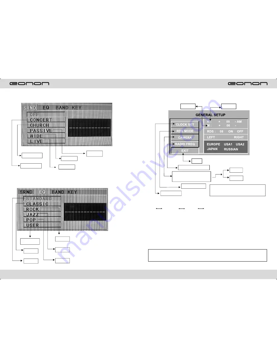 Eonon E0858 User Manual Download Page 13