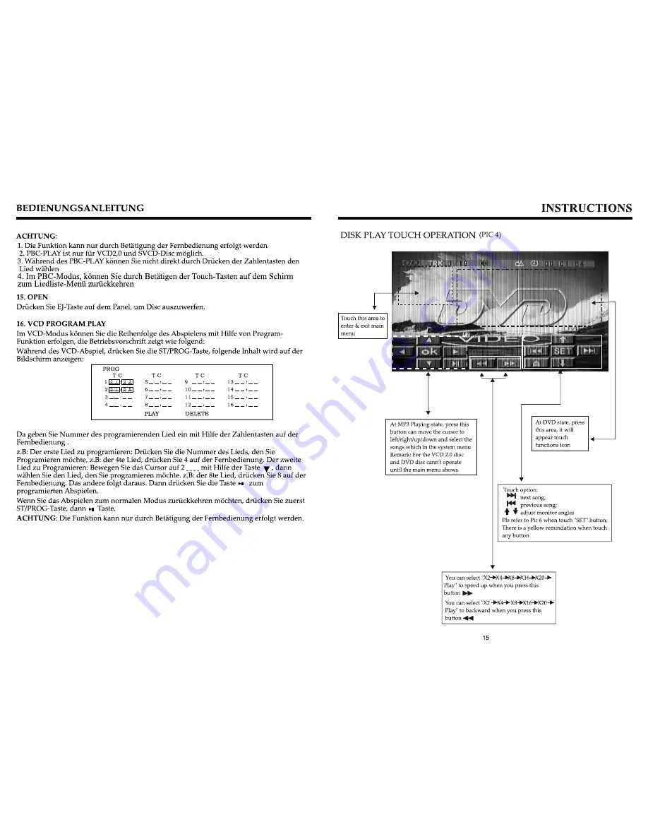 Eonon E0859 Instructions Manual Download Page 15