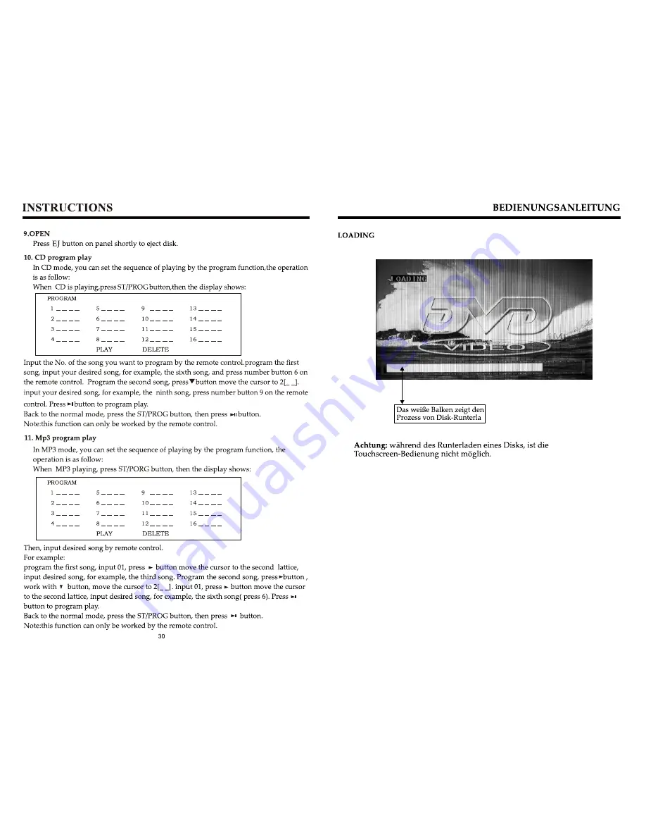 Eonon E0859 Instructions Manual Download Page 30