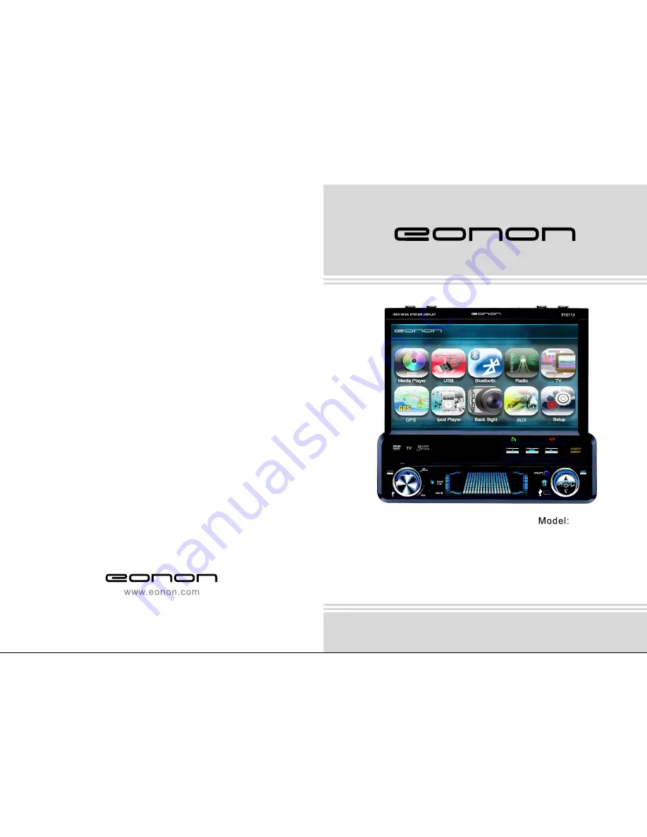 Eonon E1011 User Manual Download Page 1