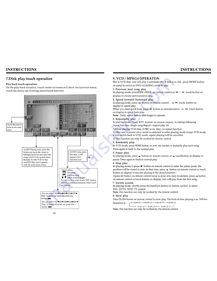 Eonon E1056 Instructions Manual Download Page 18