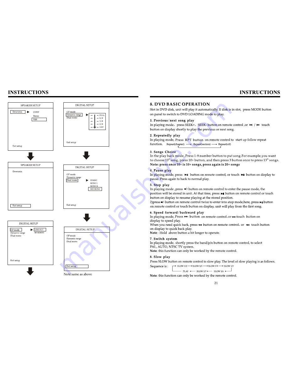 Eonon E1058 Instructions Manual Download Page 21