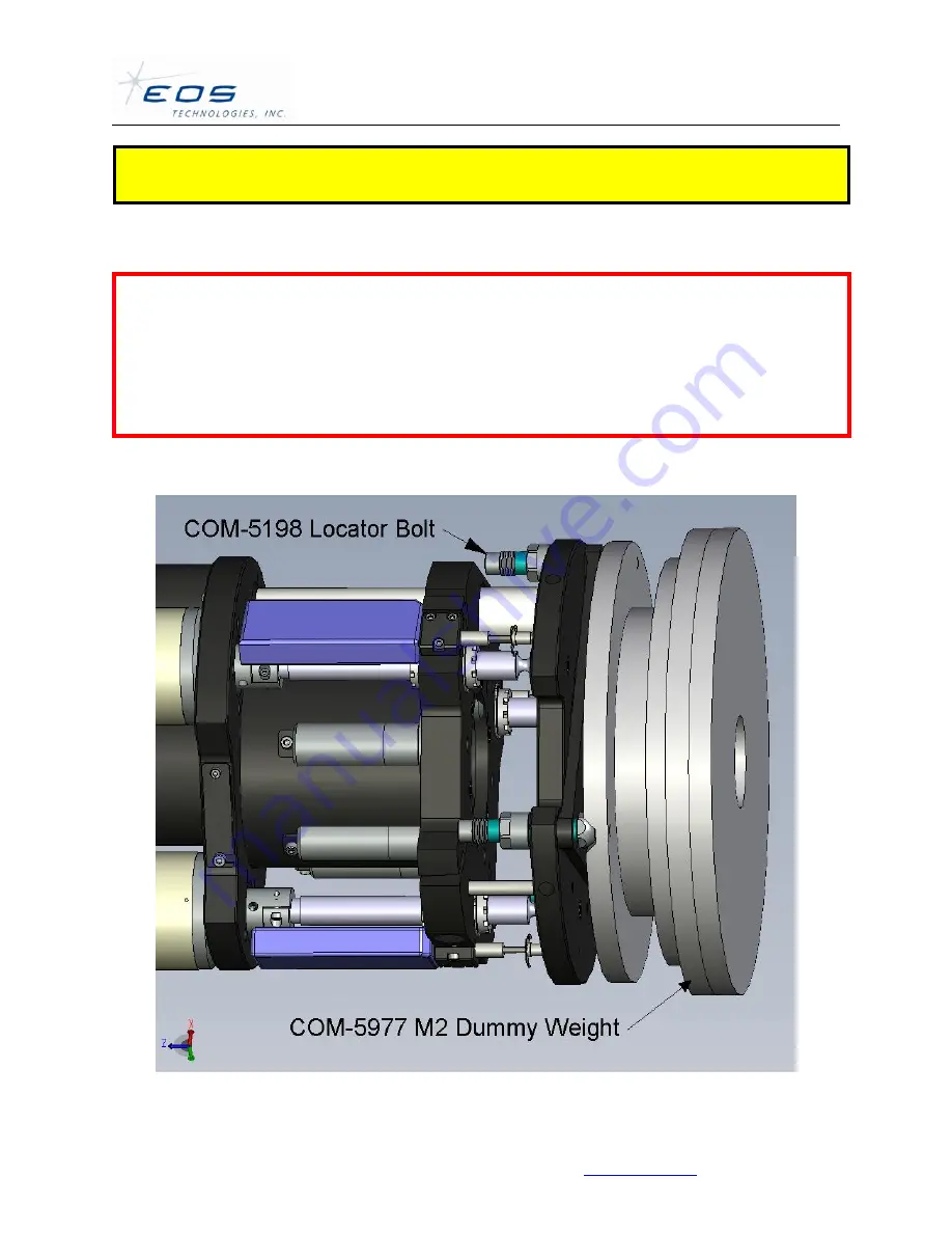 EOS MM-12920-1 Maintenance And Installation Manual Download Page 31