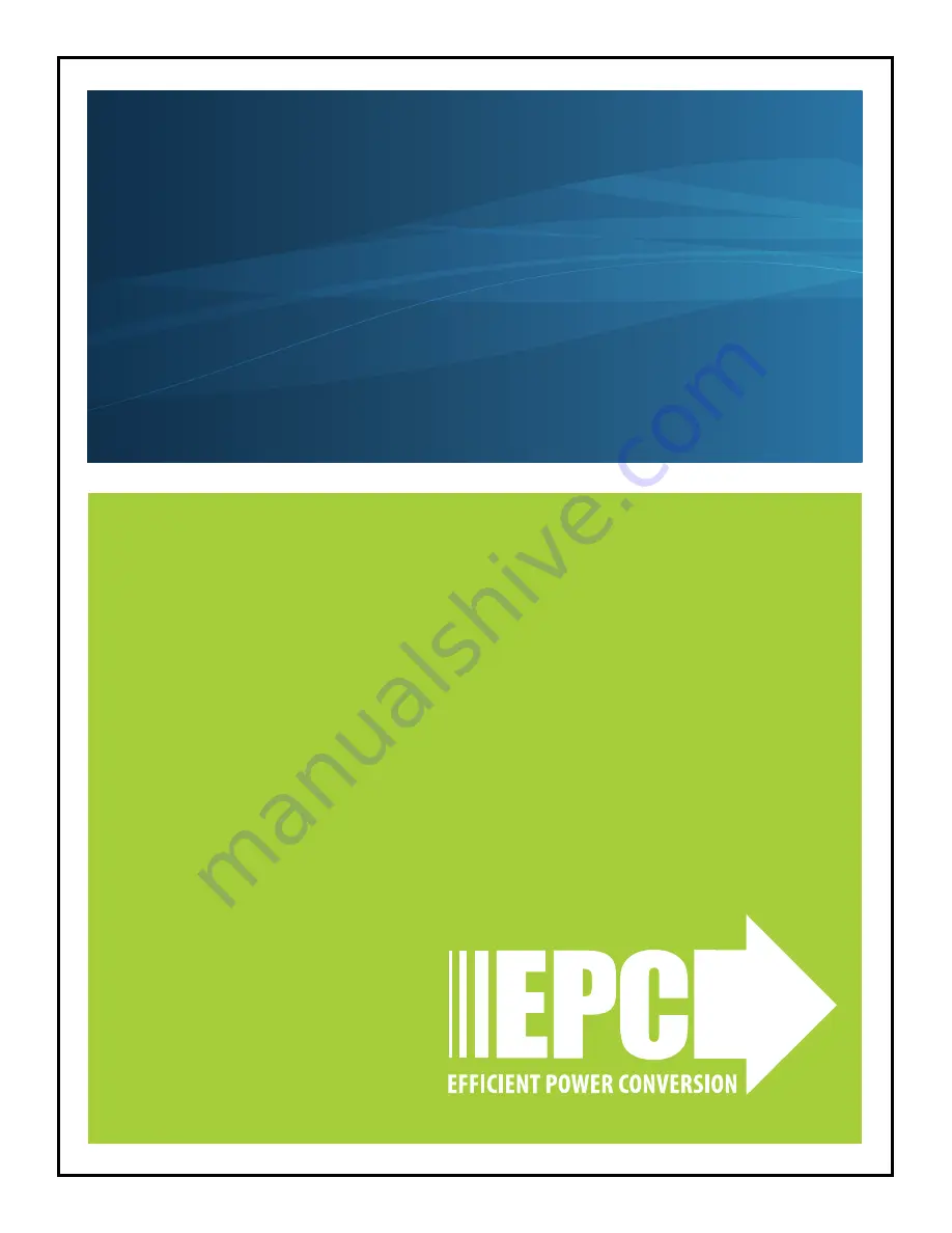 EPC EPC90147 Quick Start Manual Download Page 1