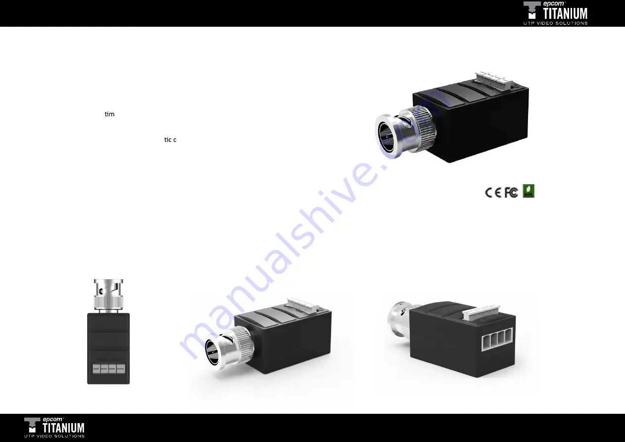 epcom TITANIUM TT-4501T Скачать руководство пользователя страница 1