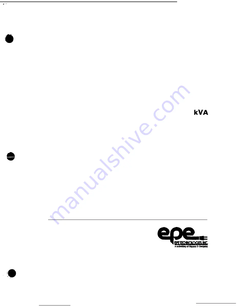 EPE EPS-2000 Series Скачать руководство пользователя страница 3