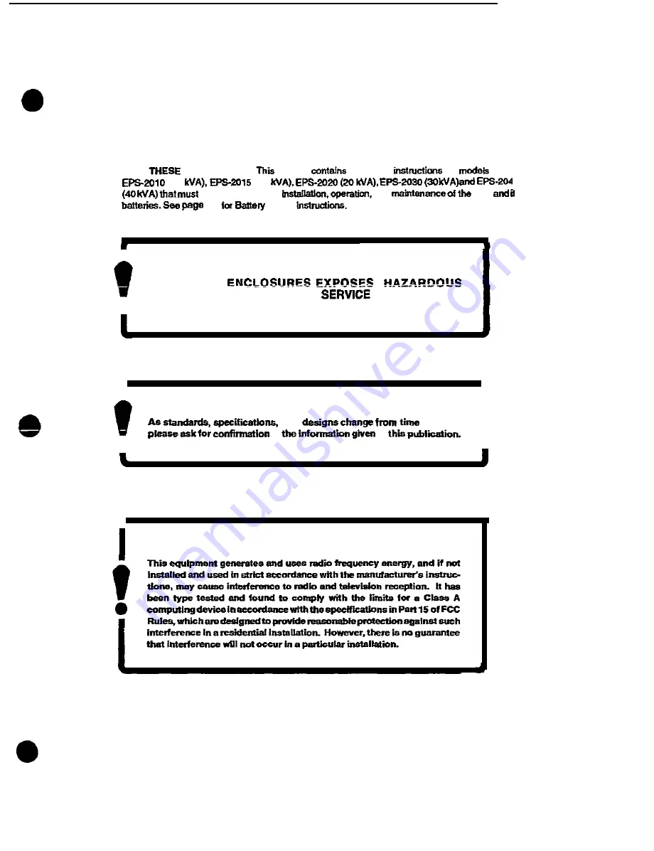 EPE EPS-2000 Series Owner'S Manual Download Page 4