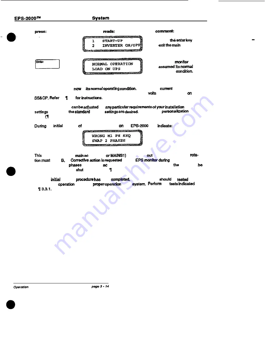 EPE EPS-2000 Series Owner'S Manual Download Page 171