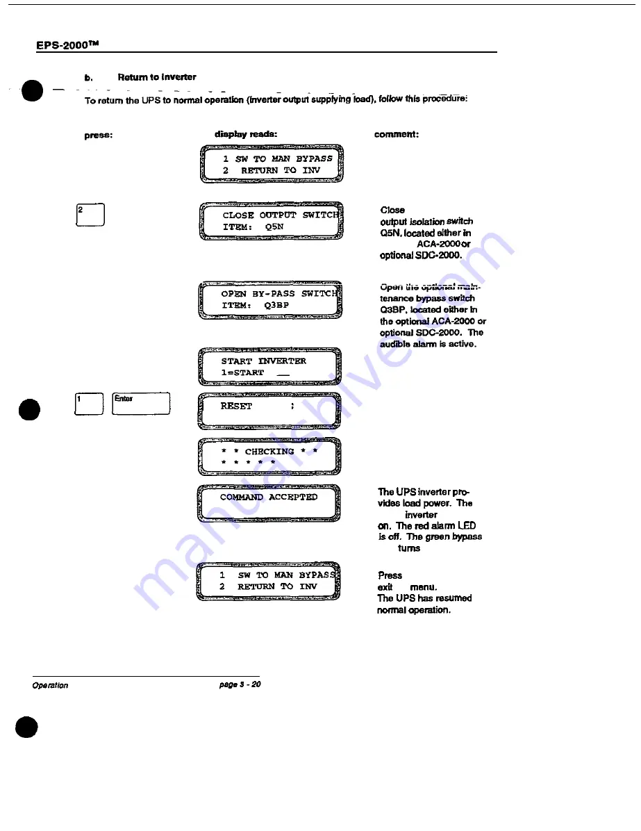 EPE EPS-2000 Series Owner'S Manual Download Page 177