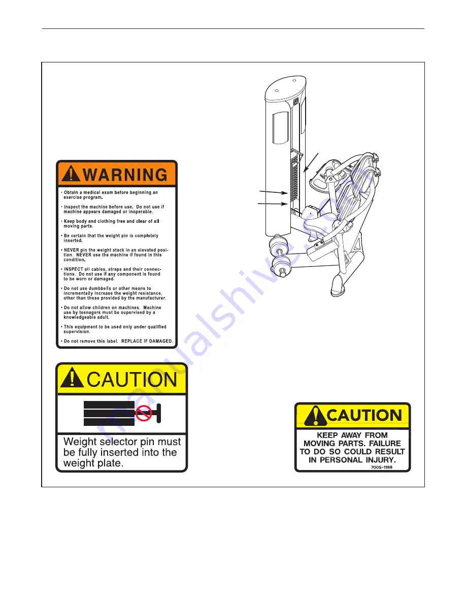 EPIC STRENGTH ABDOMINAL GZFI8053.2 Owner'S Manual Download Page 4