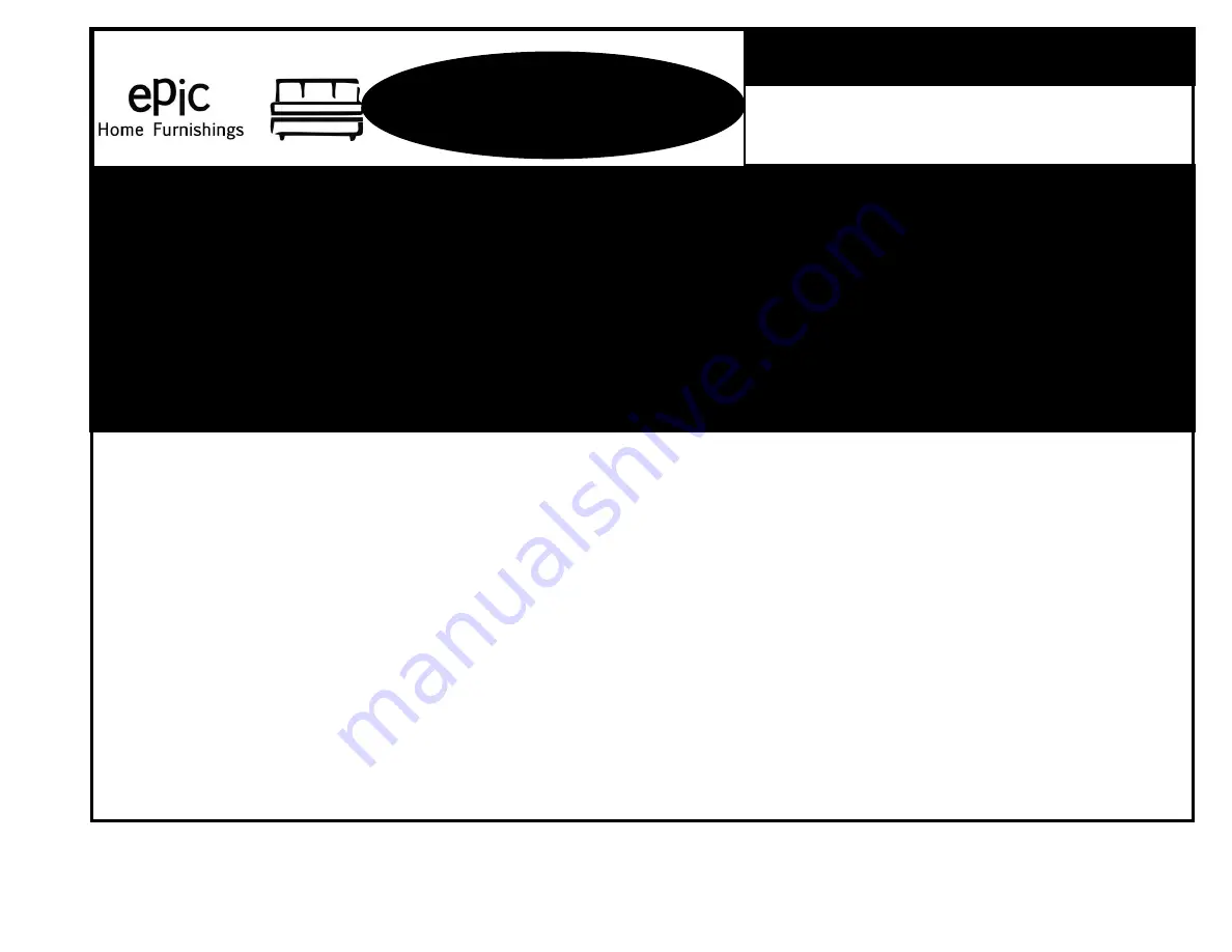 Epic Perfect Sit & Sleep Assembly Instructions Manual Download Page 1