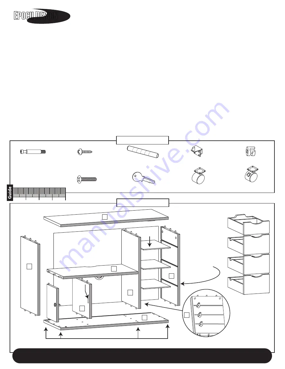 Epoch Design GA-OS-MC-NB Assembly Instructions Download Page 1