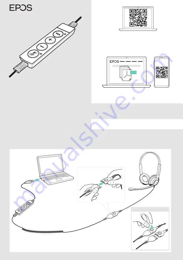 EPOS USB-ED CC 01 MS Скачать руководство пользователя страница 1