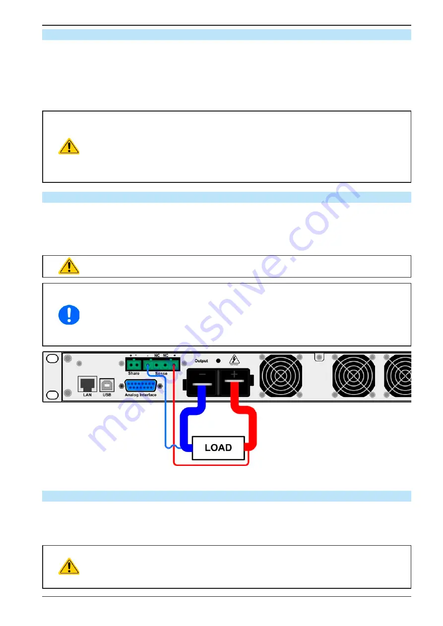 EPS Stromversorgung 06230400 Operating Manual Download Page 25