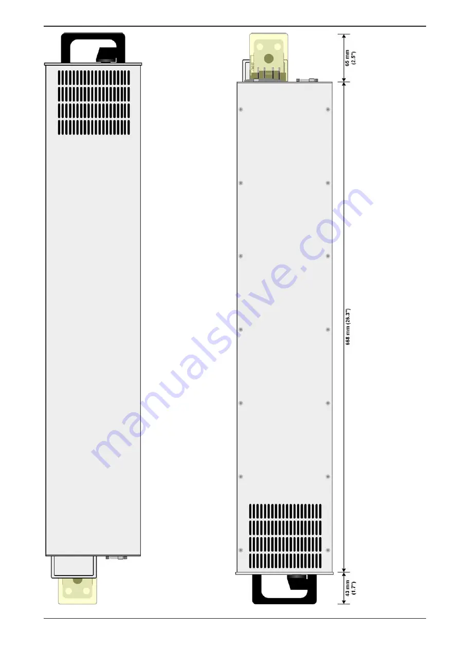 EPS Stromversorgung PSB 9000 3U Slave series Operating Manual Download Page 14